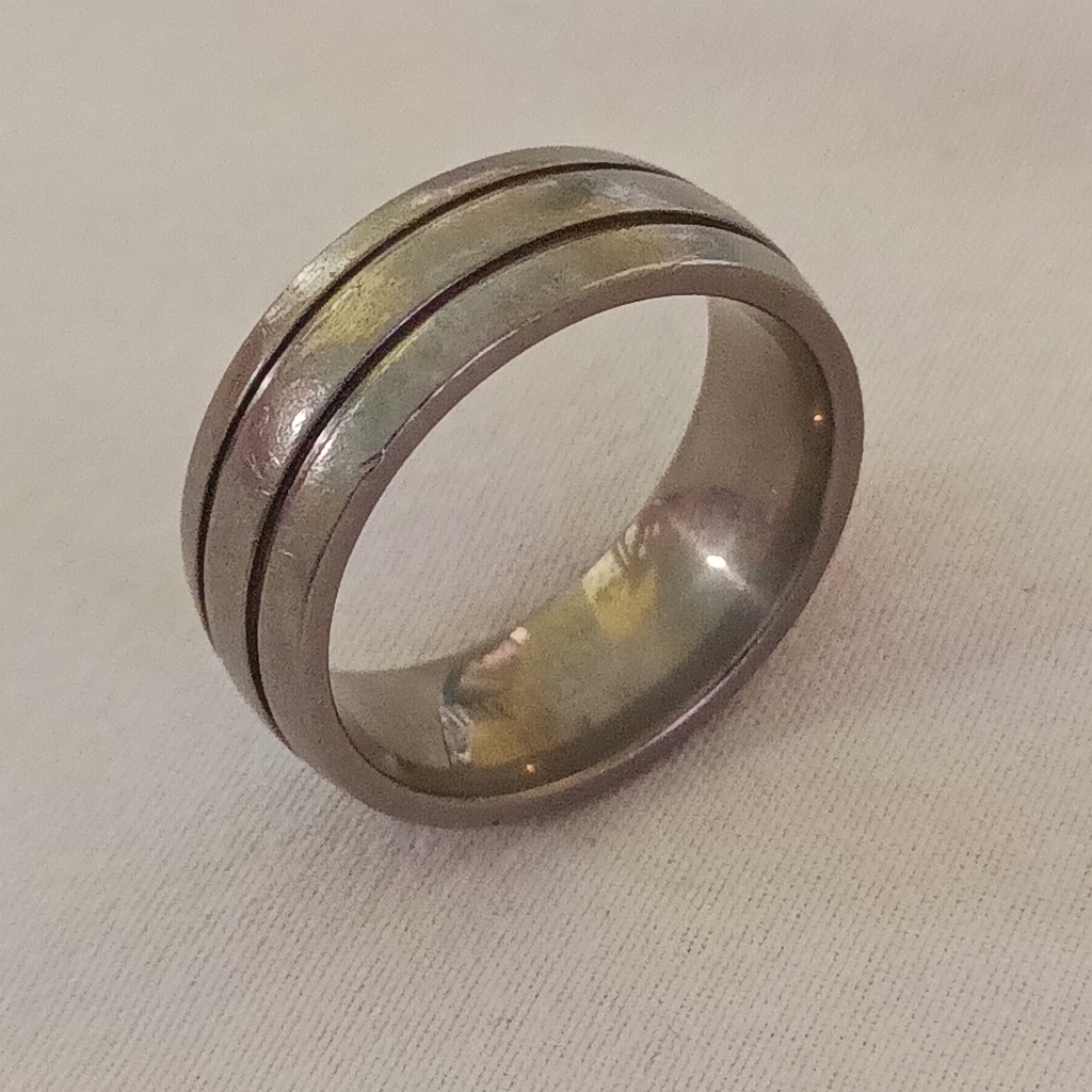 Titanium Band Style Ring